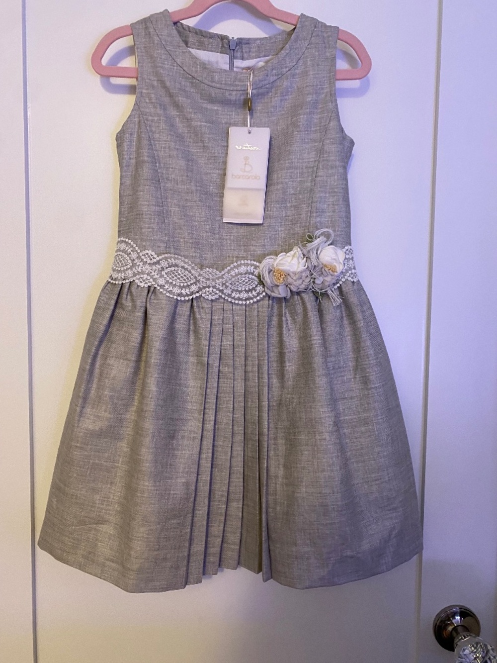 Barcarola Grey Dress - NWT